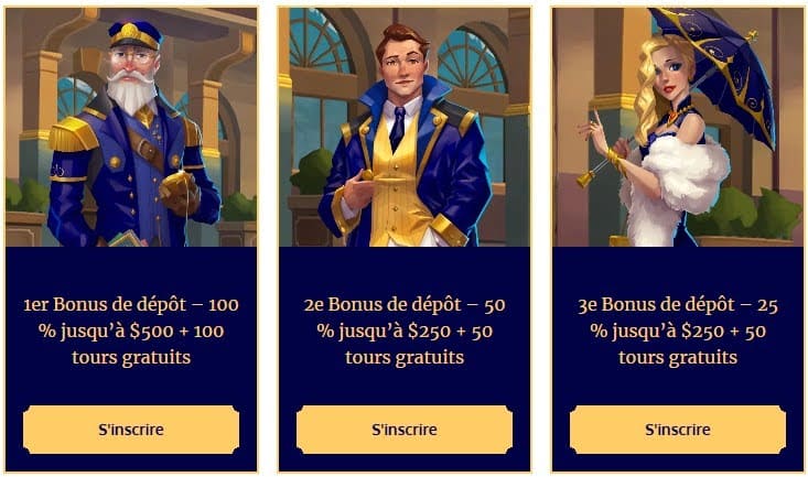 SlotExpress Casino bonus bienvenue